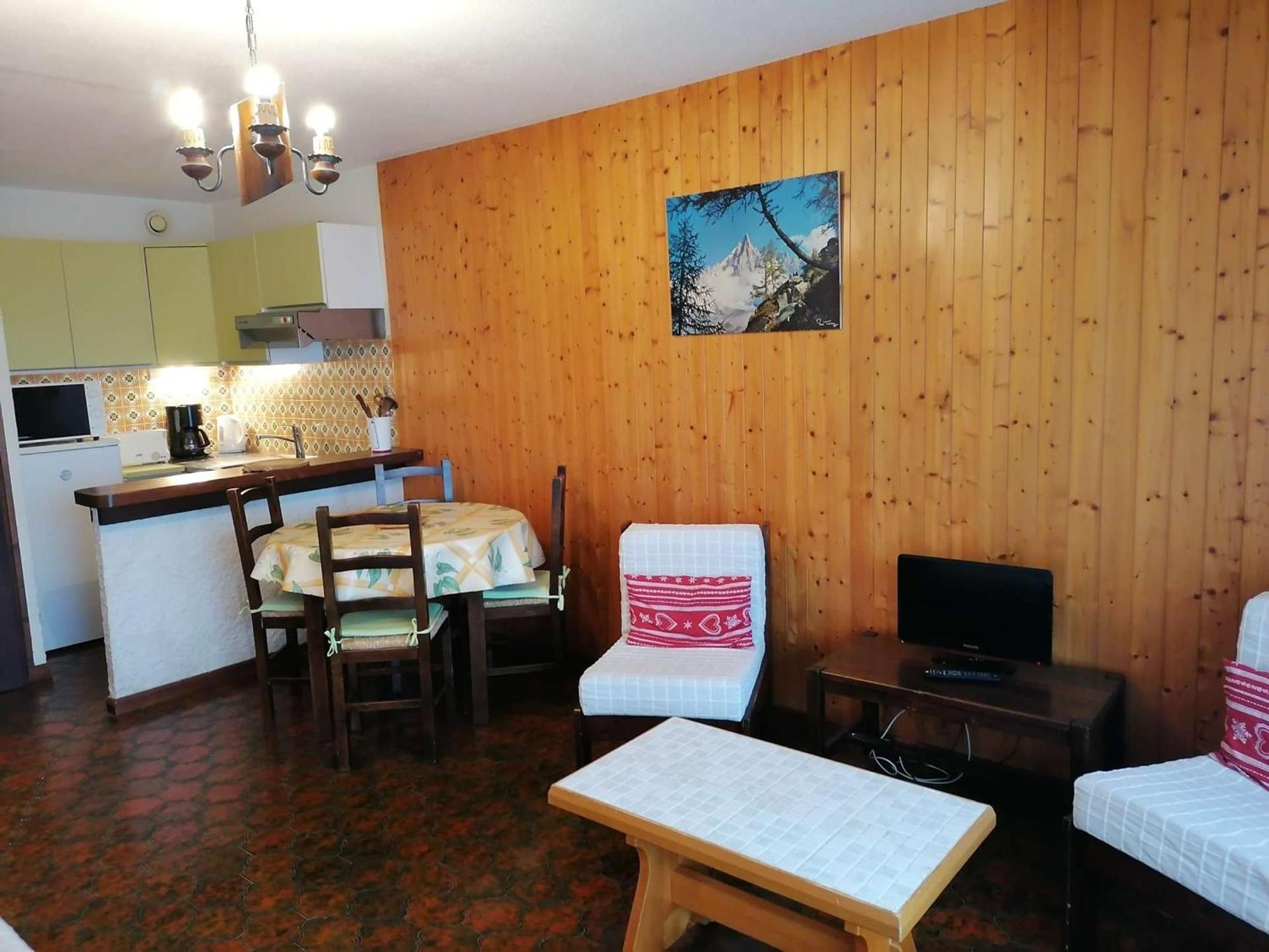 Studio En Rez-De-Jardin Pour 4 Avec Parking Couvert, A 500M De La Telecabine - Le Grand-Bornand - Fr-1-241-80 Luaran gambar